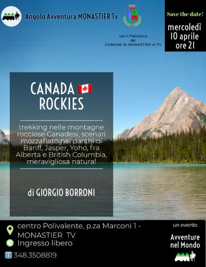 Proiezioni ANM: CANADA Rockies di Giorgio Borroni