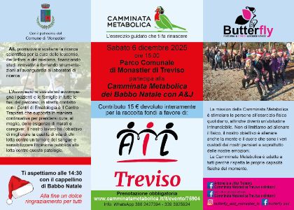 🎅‍♂️🎄 Camminata Metabolica dei Babbo Natale a Monastier di Treviso 🎄🎅‍♂️