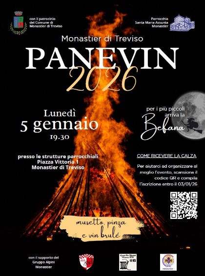 🔥✨ Panevin 2026 – Monastier di Treviso ✨🔥