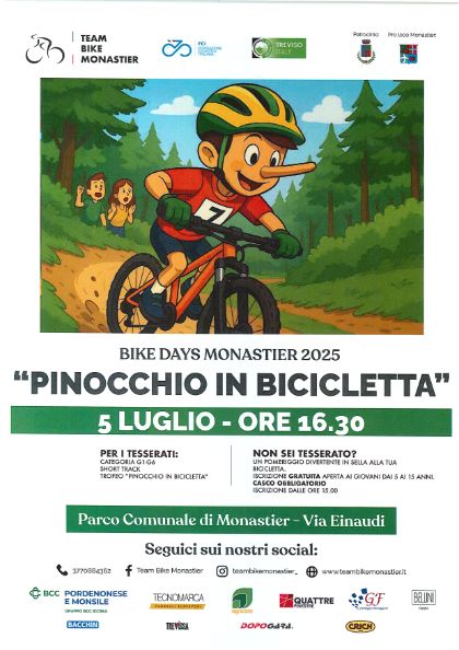 🚴‍♂️🚴‍♂️ Pinocchio in Bicicletta 🚴‍♂️🚴‍♂️