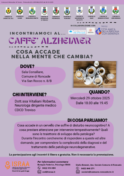 📣 CAFFÈ ALZHEIMER – 29.10.2025