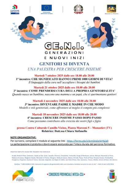 GE.N.I. - Generazioni e nuovi inizi - GENITORI SI DIVENTA