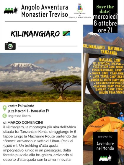 Proiezioni ANM: Kilimanjaro 