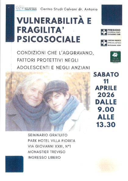 🧠💬 Seminario: Vulnerabilità e fragilità psicosociale
