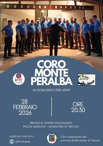 🎶 Coro Monte Peralba in concerto per AFIFF 🎶