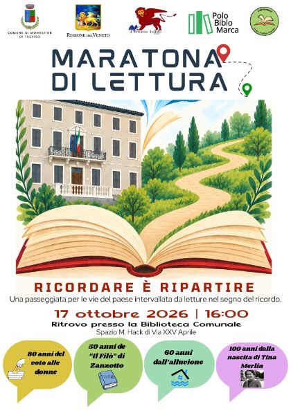 📚 MARATONA DI LETTURA – “RICORDARE È RIPARTIRE”