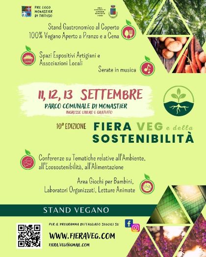 🌱💚 FIERA VEG E DELLA SOSTENIBILITÀ – 10ª EDIZIONE 💚🌱