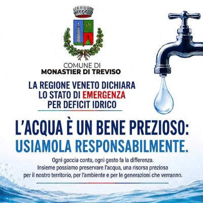 Emergenza acqua
