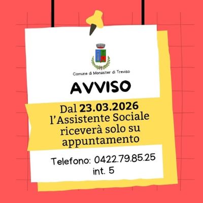 orari assistente sociale