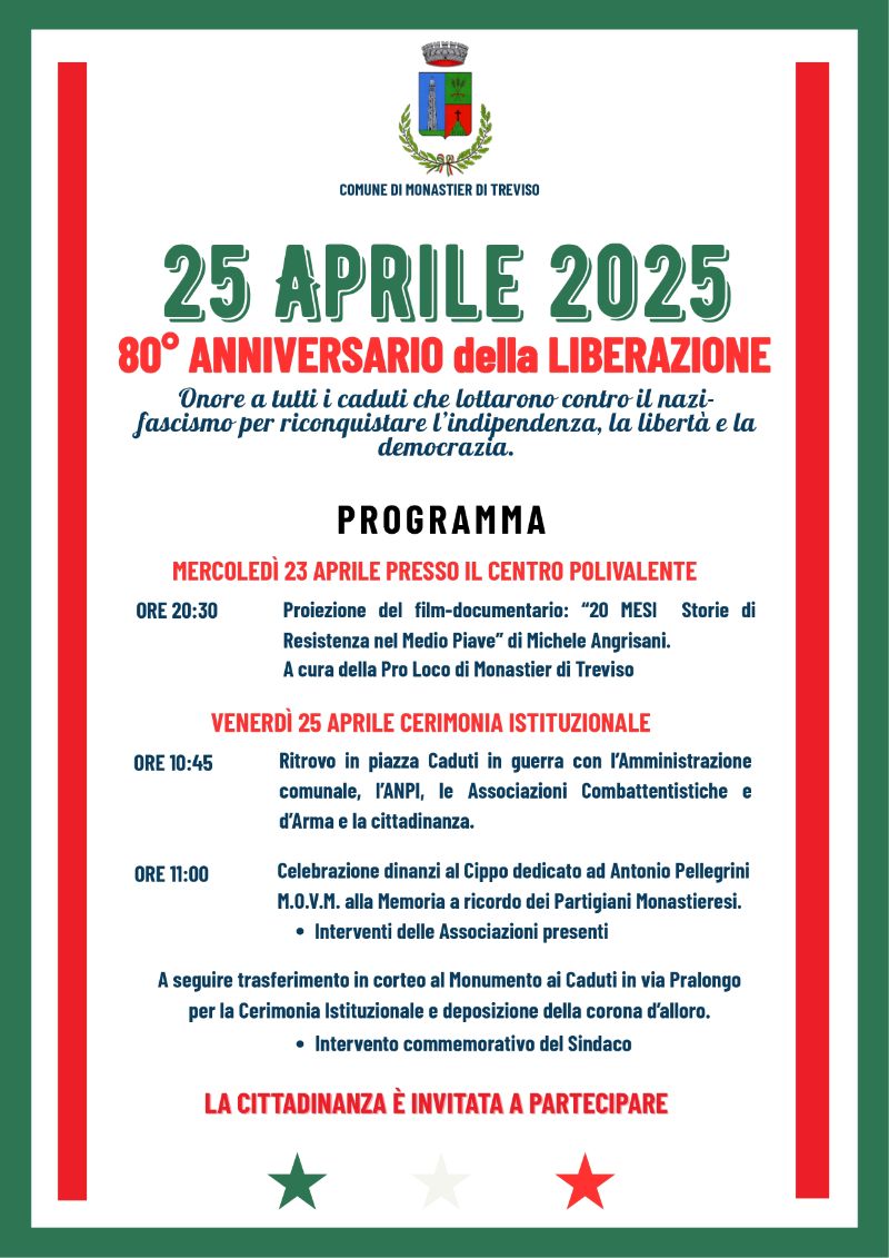 25 aprile locandina