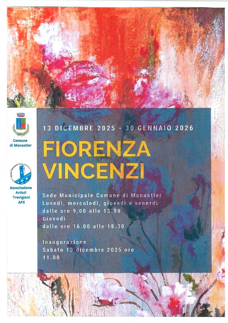 Mostra di pittura Fiorenza Vincenzi