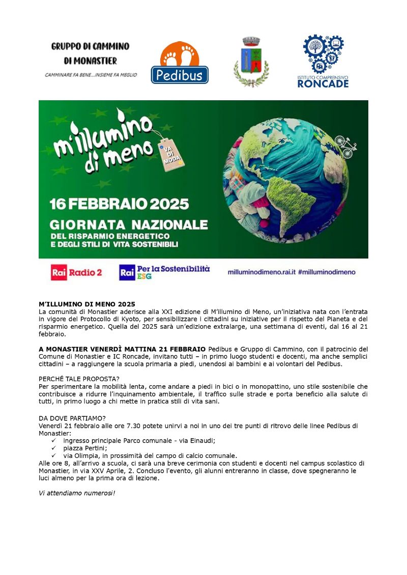 M'illumino di meno
