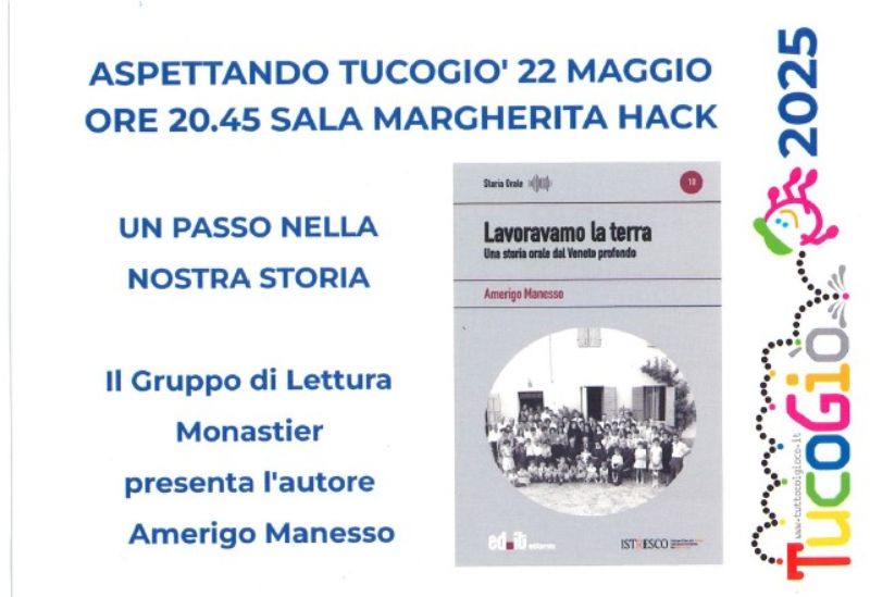 Un passo nella storia - incontro con l'autore Amerigo Manesso