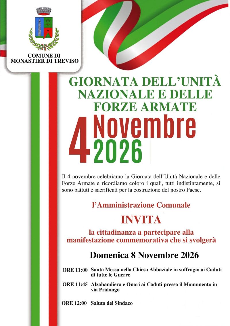 4 novembre 2026